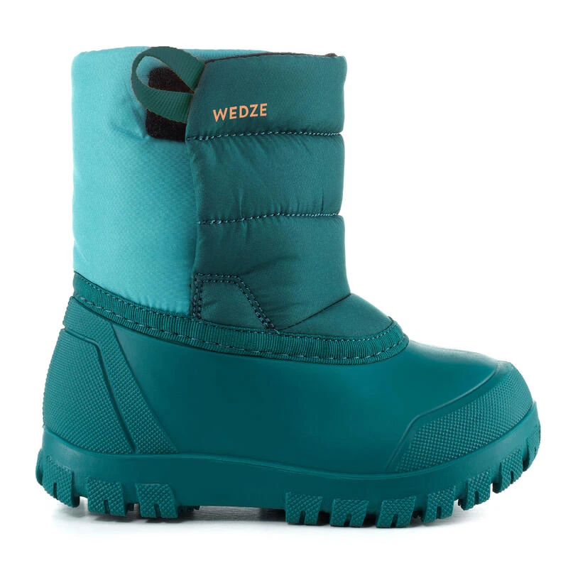 WEDZE Botas De Nieve Y Apreski Impermeables Bebé Tallas 18 A 25 Lugik Warm Turquesa 5 WEDZE Botas De Nieve Y Apreski Impermeables Bebé Tallas 18 A 25 Lugik Warm Turquesa - Imagen 3