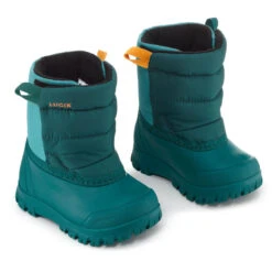 WEDZE Botas De Nieve Y Apreski Impermeables Bebé Tallas 18 A 25 Lugik Warm Turquesa 11 WEDZE Botas De Nieve Y Apreski Impermeables Bebé Tallas 18 A 25 Lugik Warm Turquesa -Equipo De Esquí botas de nieve y apreski impermeables bebe tallas 18 a 25 lugik warm turquesa 3