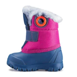 WEDZE Botas Nieve Y Apreski Impermeables Bebé X-Warm Rosa -Equipo De Esquí botas nieve y apreski impermeables bebe x warm rosa 2