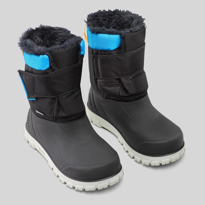 Quechua Botas Nieve Y Apreski Impermeables Niños Talla 24-38 SH500 XWarm Negro 4 Quechua Botas Nieve Y Apreski Impermeables Niños Talla 24-38 SH500 XWarm Negro - Imagen 2