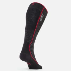 WEDZE CALCETINES ESQUÍ Y SNOWBOARD LANA ADULTO - 900 WOOL - NEGRO 9 WEDZE CALCETINES ESQUÍ Y SNOWBOARD LANA ADULTO - 900 WOOL - NEGRO -Equipo De Esquí calcetines esqui y snowboard lana adulto 900 wool negro 2