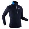 Camiseta Cálida De Esquí De Fondo Hombre XC S T-S W 100 Azul Oscuro -Equipo De Esquí camiseta calida de esqui de fondo hombre xc s t s w 100 azul oscuro
