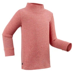 Camiseta Interior Térmica De Esquí Y Nieve Bebés 1-3 Años Wedze Warm Gris -Equipo De Esquí camiseta interior termica de esqui y nieve bebes 1 3 aos wedze warm rosa