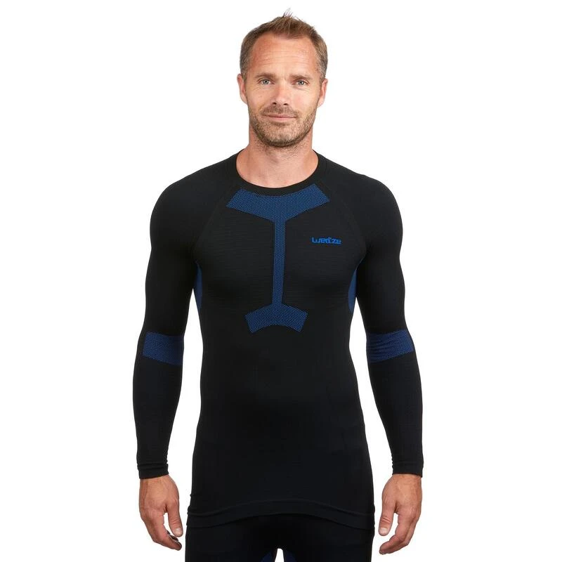 Camiseta Térmica Interior De Esquí Y Nieve Hombre Wedze Ski 580 Negro 3 Camiseta Térmica Interior De Esquí Y Nieve Hombre Wedze Ski 580 Negro