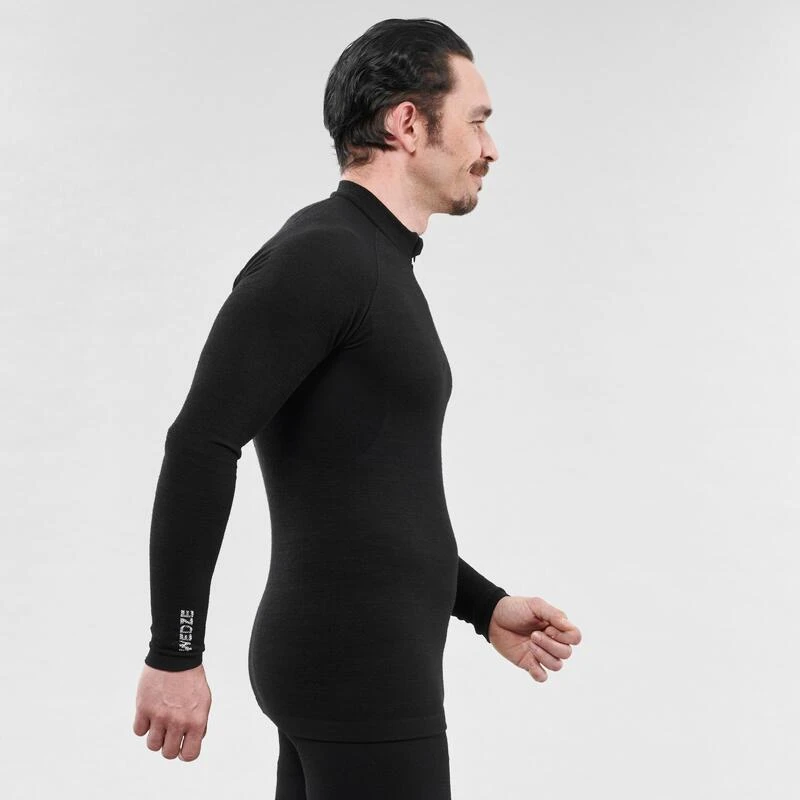 Camiseta Térmica Interior De Esquí Y Nieve Lana Merina Hombre Wedze 900 X-Warm 4 Camiseta Térmica Interior De Esquí Y Nieve Lana Merina Hombre Wedze 900 X-Warm - Imagen 2