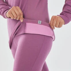 Camiseta Térmica Interior De Esquí Y Nieve Lana Merina Mujer Wedze BL 900 11 Camiseta Térmica Interior De Esquí Y Nieve Lana Merina Mujer Wedze BL 900 -Equipo De Esquí camiseta termica interior de esqui y nieve lana merina mujer wedze bl 900 4