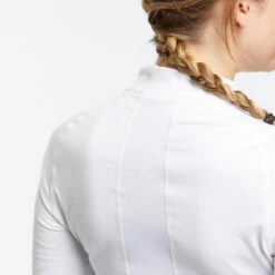 Camiseta Térmica Interior De Esquí Y Nieve Mujer Wedze Ski 500 Blanco -Equipo De Esquí camiseta termica interior de esqui y nieve mujer wedze ski 500 blanco 3