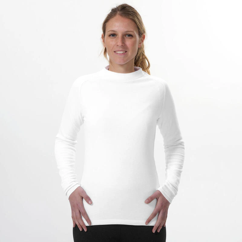 Camiseta Térmica Interior De Esquí Y Nieve Mujer Wedze Ski BL100 Negro 8 Camiseta Térmica Interior De Esquí Y Nieve Mujer Wedze Ski BL100 Negro - Imagen 6