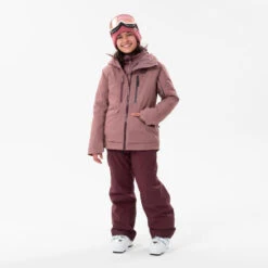 Chaqueta De Esquí Y Nieve 3 En 1 Niña Wedze Free900 Rosa -Equipo De Esquí chaqueta de esqui y nieve 3 en 1 nia wedze free900 rosa 4