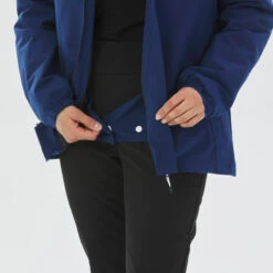 Chaqueta De Esquí Y Nieve Impermeable Mujer Wedze Ski-P JKT100 Azul 12 Chaqueta De Esquí Y Nieve Impermeable Mujer Wedze Ski-P JKT100 Azul -Equipo De Esquí chaqueta de esqui y nieve impermeable mujer wedze ski p jkt100 azul 4