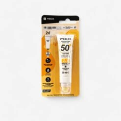 Crema Solar Y Lápiz De Labios Con Protección Solar IP50+, Wedze