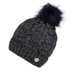 Regatta Gorro Beanie Lovella III Borla Para Mujer Negro -Equipo De Esquí gorro beanie lovella iii borla para mujer marino