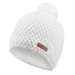 Gorro De Invierno Adulto Wedze Timeless Blanco -Equipo De Esquí gorro de invierno adulto wedze timeless blanco 2