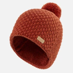 Gorro De Invierno Adulto Wedze Timeless Marrón -Equipo De Esquí gorro de invierno adulto wedze timeless marron 2