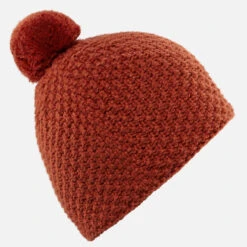 Gorro De Invierno Adulto Wedze Timeless Marrón -Equipo De Esquí gorro de invierno adulto wedze timeless marron 4