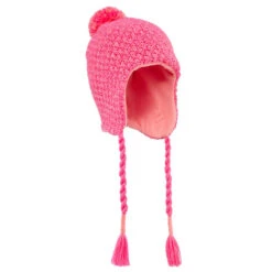 Gorro De Invierno Con Orejeras Niños Wedze Timeless Gris -Equipo De Esquí gorro de invierno con orejeras nios wedze timeless coral