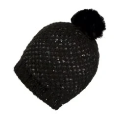 Regatta Gorro De Invierno Lorelai IV Borla Para Mujer Vainilla Claro -Equipo De Esquí gorro de invierno lorelai iv borla para mujer negro