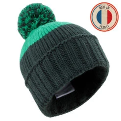 WEDZE Gorro De Invierno Niños Grand Nord Made In France Verde