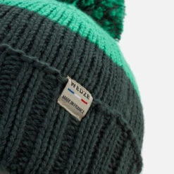 WEDZE Gorro De Invierno Niños Grand Nord Made In France Verde -Equipo De Esquí gorro de invierno nios grand nord made in france verde 3