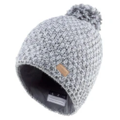 Gorro De Invierno Niños Wedze Timeless Gris -Equipo De Esquí gorro de invierno nios wedze timeless gris 2