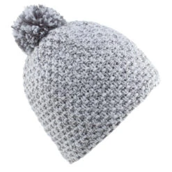 Gorro De Invierno Niños Wedze Timeless Gris -Equipo De Esquí gorro de invierno nios wedze timeless gris 4