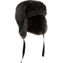 Gorro De Invierno Orejeras Adulto Wedze Firsheat Negro