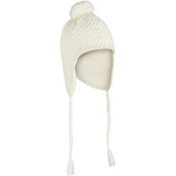 Gorro De Invierno Orejeras Adulto Wedze Timeless Blanco