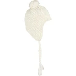 Gorro De Invierno Orejeras Adulto Wedze Timeless Blanco -Equipo De Esquí gorro de invierno orejeras adulto wedze timeless blanco 3