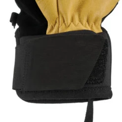 WEDZE GUANTES DE ESQUÍ FREERIDE ADULTO 550 MIEL/NEGRO 9 WEDZE GUANTES DE ESQUÍ FREERIDE ADULTO 550 MIEL/NEGRO -Equipo De Esquí guantes de esqui freeride adulto 550 mielnegro 2