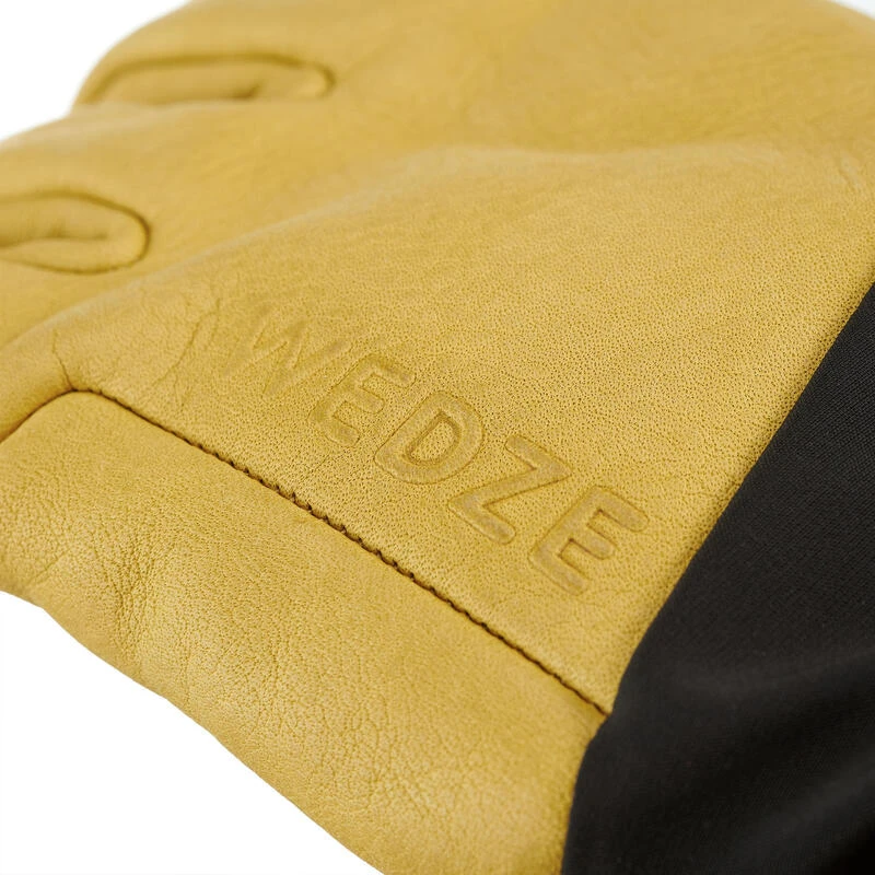 WEDZE GUANTES DE ESQUÍ FREERIDE ADULTO 550 MIEL/NEGRO 6 WEDZE GUANTES DE ESQUÍ FREERIDE ADULTO 550 MIEL/NEGRO - Imagen 4