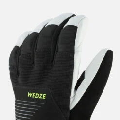 WEDZE GUANTES DE ESQUÍ NIÑOS CÁLIDOS E IMPERMEABLES - 900 NEGRO -Equipo De Esquí guantes de esqui nios calidos e impermeables 900 negro 3