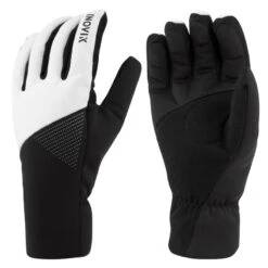 Guantes Térmicos De Esquí De Fondo Y Nieve Piel Impermeables Adulto XC S 100L