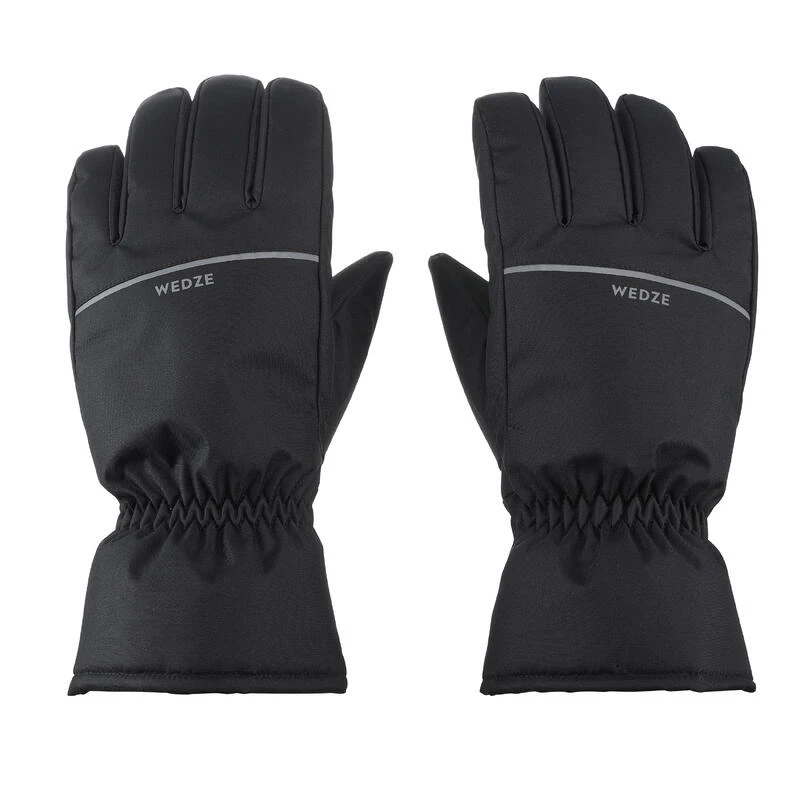 Guantes Térmicos De Esquí Y Nieve Impermeables Adulto Wedze Ski-P GL 100 Negro 4 Guantes Térmicos De Esquí Y Nieve Impermeables Adulto Wedze Ski-P GL 100 Negro - Imagen 2