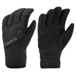 Guantes Térmicos De Esquí Y Nieve Perlantes Niños 6-14 Años XC S 100 Negro
