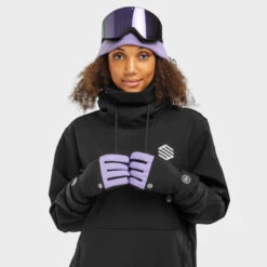 Guantes Térmicos Esquí Voss Violet -Equipo De Esquí guantes termicos esqui voss violet 2