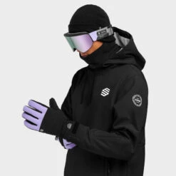 Guantes Térmicos Esquí Voss Violet -Equipo De Esquí guantes termicos esqui voss violet 3