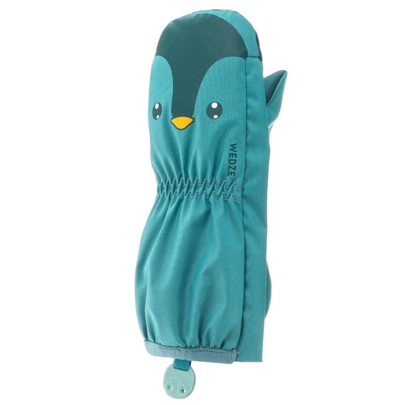 WEDZE Manoplas Esquí Bebé - WARM LUGIKLIP Turquesa 3 WEDZE Manoplas Esquí Bebé - WARM LUGIKLIP Turquesa