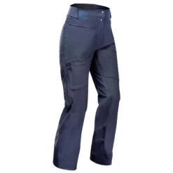WEDZE Pantalón De Esquí Mujer - FR500 - Azul Marino -Equipo De Esquí pantalon de esqui mujer fr500 azul marino 3