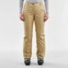Pantalón De Esquí Y Nieve Mujer Wedze Ski-P 100 Beige -Equipo De Esquí pantalon de esqui y nieve mujer wedze ski p 100 beige