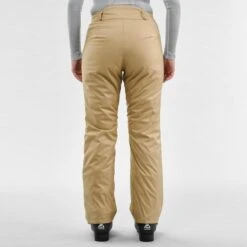 Pantalón De Esquí Y Nieve Mujer Wedze Ski-P 100 Beige -Equipo De Esquí pantalon de esqui y nieve mujer wedze ski p 100 beige 2