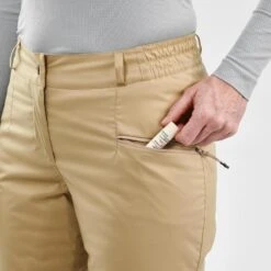 Pantalón De Esquí Y Nieve Mujer Wedze Ski-P 100 Beige -Equipo De Esquí pantalon de esqui y nieve mujer wedze ski p 100 beige 4