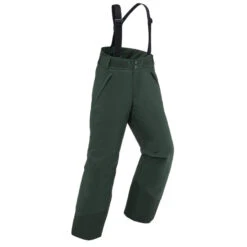 Pantalón De Esquí Y Nieve Niños 6-14 Años Wedze SKI-P 500 Amarillo -Equipo De Esquí pantalon de esqui y nieve nios 6 14 aos wedze ski p 500 verde