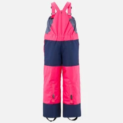 WEDZE PETO DE ESQUÍ NIÑOS CÁLIDO E IMPERMEABLE - 500 PNF ROSA FLUO Y AZUL MARINO 11 WEDZE PETO DE ESQUÍ NIÑOS CÁLIDO E IMPERMEABLE - 500 PNF ROSA FLUO Y AZUL MARINO -Equipo De Esquí peto de esqui nios calido e impermeable 500 pnf rosa fluo y azul marino 3