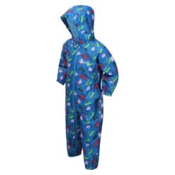 Regatta Traje Impermeable Pobble De Peppa Pig Coche Para Niños/Niñas Azul Imperial -Equipo De Esquí traje impermeable pobble de peppa pig coche para niosnias azul imperial 2